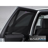 Car Shades Portes Arrières Renault Megane IV 5 Portes 2016+ - Lot 2 Pièces Pare-Soleil Sur-Mesure