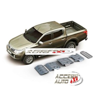 PROTEGE CARTER FIAT FULLBACK 2016 AUJOURD'HUI SET 4 pieces ALUMINIUM 6mm