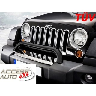 PARE BUFFLE-NOIR-JEEP-WRANGLER-2011-2018- HOMOLOGUE  NOIR