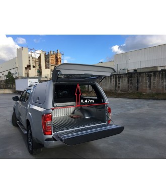 HARD TOP-FORD-RANGER-DOUBLE-CABINE-2016-2018 AVEC PORTES LATERALES