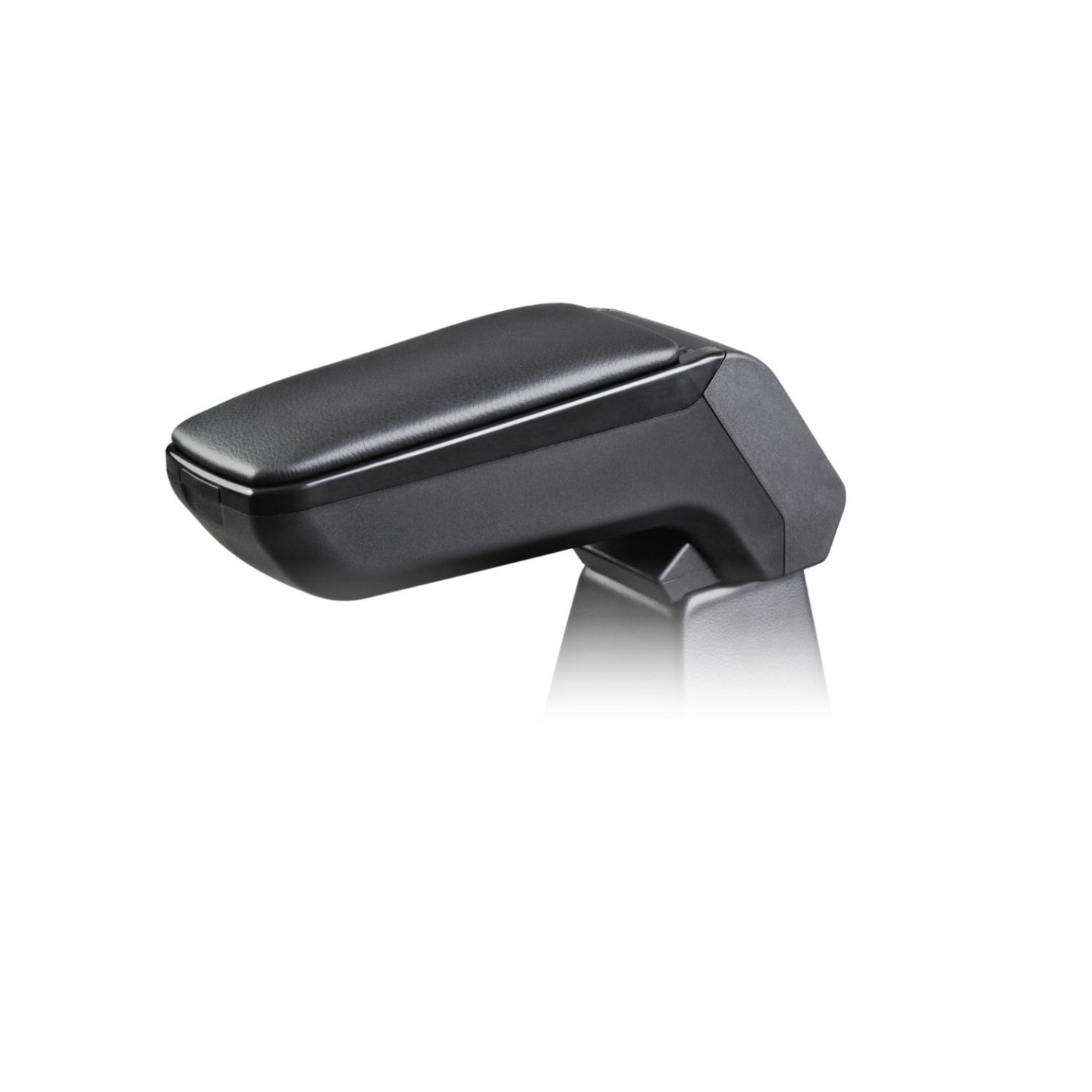 Accoudoir Central En Cuir Pour Fiat Qubo (2007) - Noir Et Rouge - Neuf