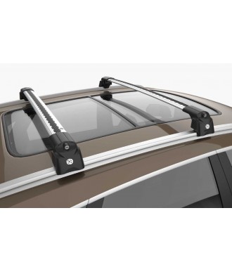 Pour Hyundai Tucson 2015-2021 HOOK Barres de Toit Railing Porte-Bagages de  voiture Avec verrouillable Alu Gris - Cdiscount Auto