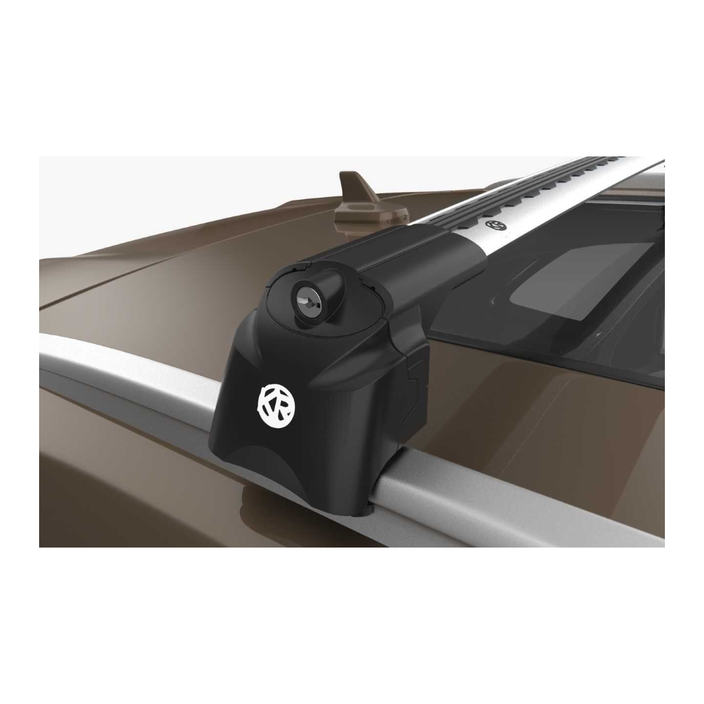 Barres De Toit Transversales Pour Opel Mokka X (2016+) - Neuves - Marque Turtle - 2 Ans Garantie