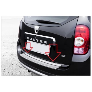 Baguette de coffre INOX (inférieure DACIA DUSTER 2010 2017 - Access Auto 4x4