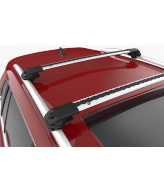 Barres transversales de toit pour Jeep Renegade 2014 – 2022, en aluminium,  pour canoë Kayak, porte-bagages, charge 68KG