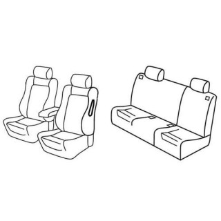 Housses siege auto sur-mesure tissus  -ALFA-ROMEO-147-5-PORTES-2001-2004