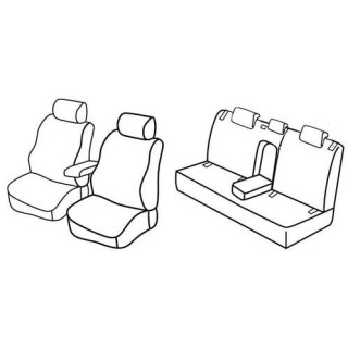 Housses siege auto sur-mesure tissus  -AUDI-A-3-SPORTBACK-5-portes-2008-2012