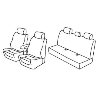 Housses siege auto sur-mesure tissus  -BMW-SERIE-3-E-90-4-PORTES-2005-2012