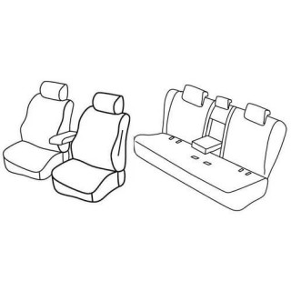 Housses siege auto sur-mesure tissus  -BMW-SERIE-3-F-30-4-PORTES-2012-2018