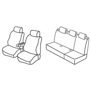 Housses siege auto sur-mesure tissus  -CITROEN-BERLINGO-MULTISPACE-5-PORTES-2002-2008