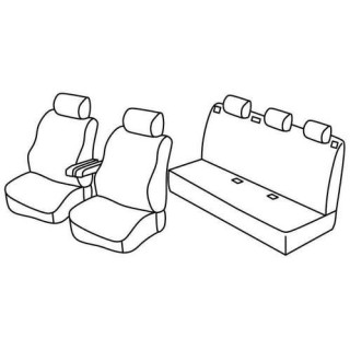 Housses siege auto sur-mesure tissus  -CITROEN-BERLINGO-MULTISPACE-5-PORTES-2008-2018