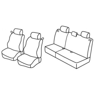 Housses siege auto-FORD-FOCUS-3-PORTES-1999-2005