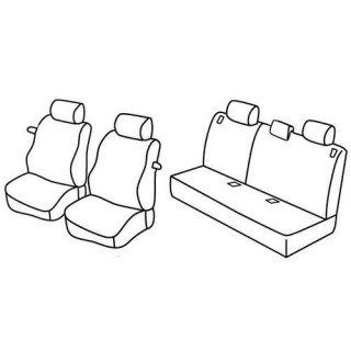 Housses siege auto-FORD-FOCUS-3-PORTES-1999-2005