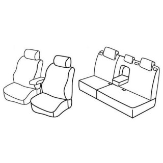 Housses siege auto-FORD-FOCUS-BREAK-2005-2011