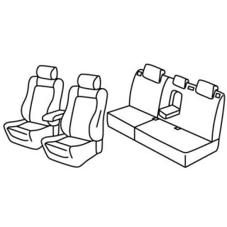 Housses siege auto-FORD-MONDEO-4-PORTES-5-PLACES-2007-2014