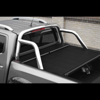 ROLL-BAR-MERCEDES-CLASSE-X-DOUBLE CABINE-2017 AUJOURD'HUI CHROME ROLL AND LOCK