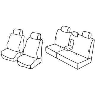 Housses siege auto sur-mesure tissus  -HYUNDAI-SANTA-FE-5-PLACES-2001-2006