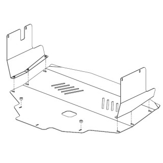 PROTEGE CARTER-RENAULT-MASTER-2010-2019-MOTEUR ALUMINIUM 5mm