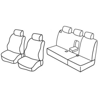 Housses siege auto sur-mesure tissus  -LAND-ROVER-FREELANDER-5-PORTES-1997-2003