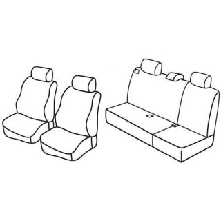 Housses siege auto sur-mesure tissus  -LAND-ROVER-FREELANDER-5-PORTES-2003-2006