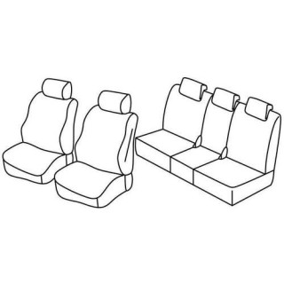 Housses siege auto sur-mesure tissus  -MAZDA-5-5-PLACES-2005-2010