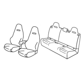 Housses siege auto sur-mesure tissus  -MERCEDES-CLASSE-A-5-PORTES-2012-2015