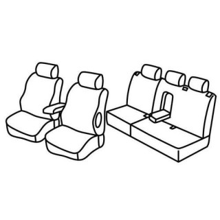 Housses siege auto sur-mesure tissus  -MERCEDES-CLASSE-E-BREAK-2006-2009