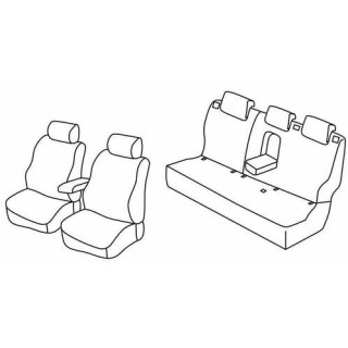 Housses siege auto NISSAN QASHQAI 2014 2021