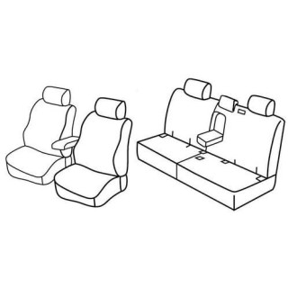 Housses siege auto sur-mesure tissus -OPEL-ANTARA-2006-2017