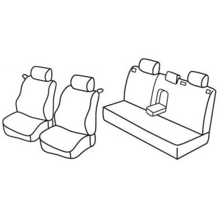 Housses siege auto sur-mesure tissus -OPEL-ASTRA-G-3-PORTES-2000-2005