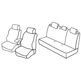 Housses siege auto sur-mesure tissus -OPEL-ASTRA-J-5-PORTES-2010-2012