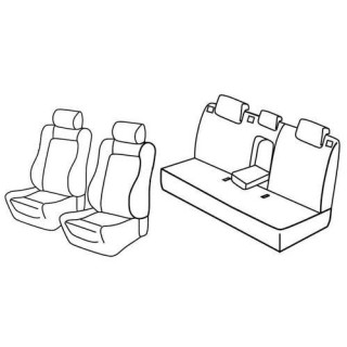 Housses siege auto sur-mesure tissus -OPEL-ASTRA-J-5-PORTES-2010-2012