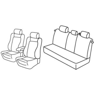 Housses siege auto sur-mesure tissus -OPEL-ZAFIRA-5-PLACES-2005-2011