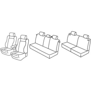 Housses siege auto sur-mesure tissus -OPEL-ZAFIRA-7-PLACES-2005-2011