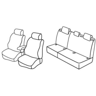 Housses siege auto sur-mesure tissus -PEUGEOT-308-5-PORTES-2007-2013