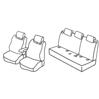 Housses siege auto sur-mesure tissus -RENAULT-CLIO-4-5-PORTES-2012-2019