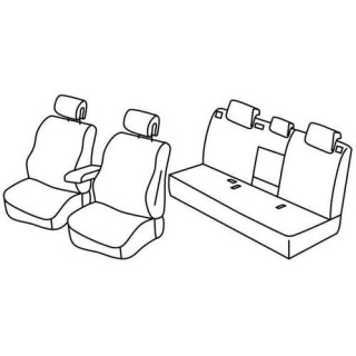 Housses siege auto sur-mesure tissus -RENAULT-LAGUNA-3-5-PORTES-2007-2013