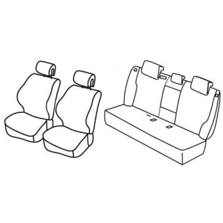 Housses siege auto sur-mesure tissus -RENAULT-LAGUNA-3-5-PORTES-2010-2013