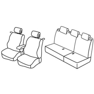 Housses siege auto sur-mesure tissus -RENAULT-MEGANE-2-3-PORTES-2006-2008