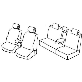 Housses siege auto sur-mesure tissus -RENAULT-MEGANE-3-5-PORTES-2008-2015