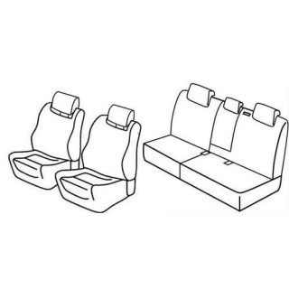 Housses siege auto sur-mesure tissus -SEAT-ALTEA-XL-FREETRACK-2007-2015