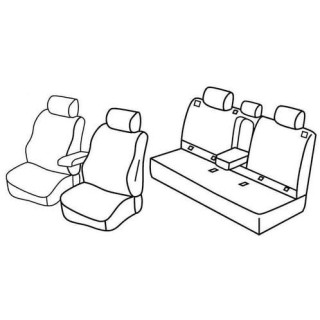 Housses siege auto sur-mesure tissus -SUBARU-FORESTER-2008-2013