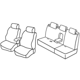 Housses siege auto sur-mesure tissus -SUZUKI-GRAND-VITARA-5-PORTES-2009-2015