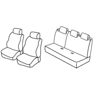 Housses siege auto sur-mesure tissus -SUZUKI-SWIFT-3-PORTES-2005-2010