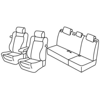 Housses siege auto sur-mesure tissus -TOYOTA-AURIS-3-PORTES-2007-2012