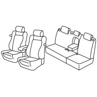 Housses siege auto sur-mesure tissus -TOYOTA-AURIS-3-PORTES-2007-2012