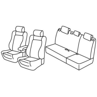 Housses siege auto sur-mesure tissus -TOYOTA-AURIS-5-PORTES-2007-2012