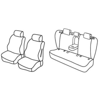 Housses siege auto sur-mesure tissus -TOYOTA-AVENSIS-4-PORTES-2009-AUJOURD'HUI-