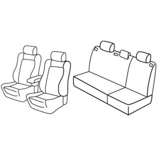 Housses siege auto sur-mesure tissus -TOYOTA-COROLLA-5-PORTES-2002-2007