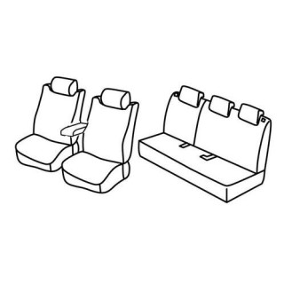 Housses siege auto sur-mesure tissus -TOYOTA-YARIS-HYBRID-5-PORTES-2011-2020